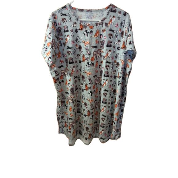 VERA BRADLEY DOG SHOW Night Dress/Night Shirt XL - Picture 1 of 3